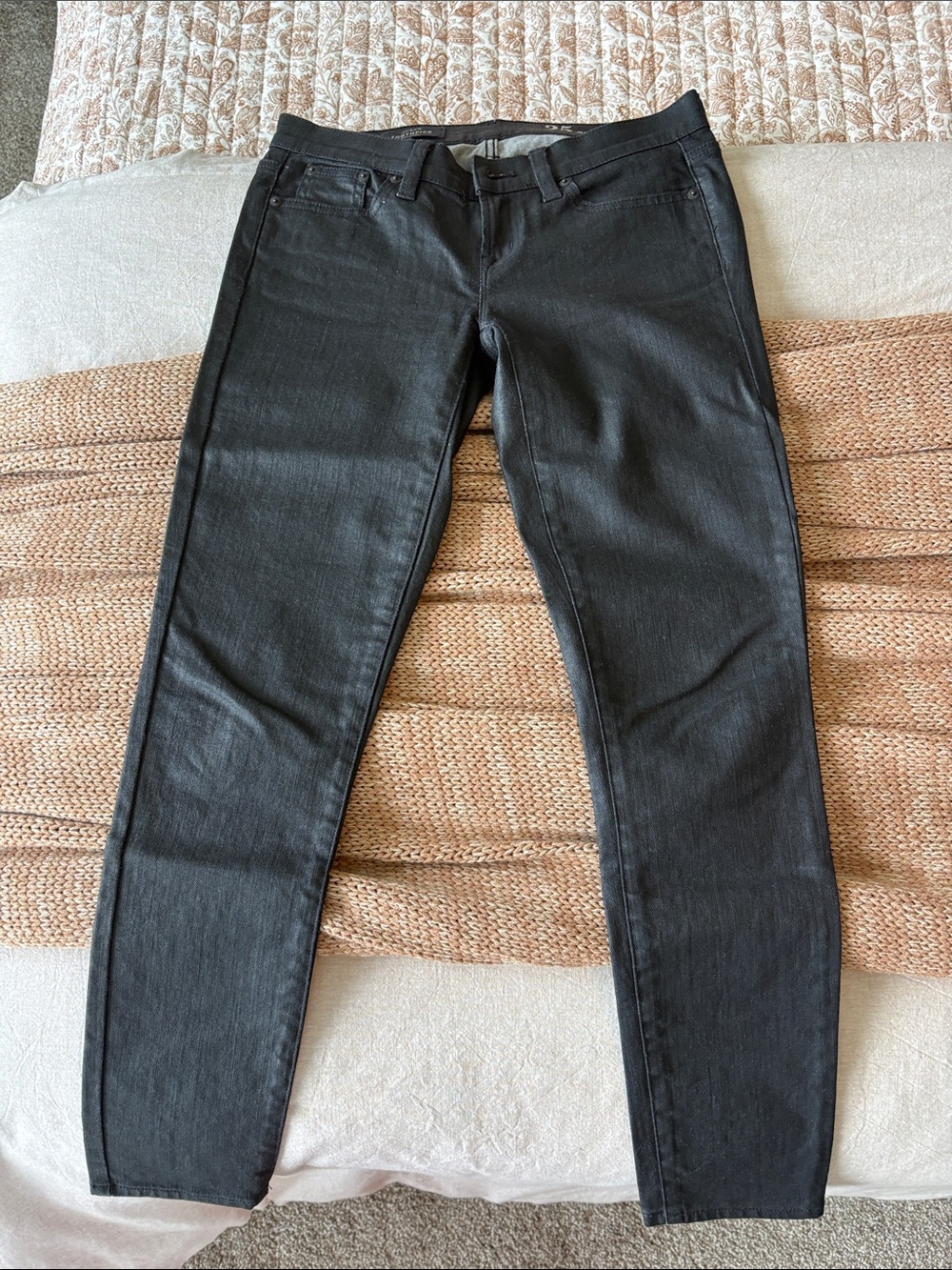 J. Crew Black Ankle Jeans